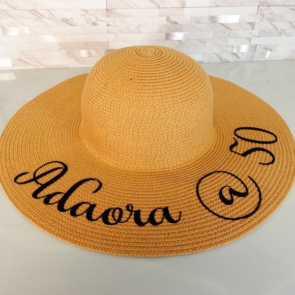 Hundred‎ Hearts Hat Womens Fedora Natural Straw One Size Summer Beach main image 7